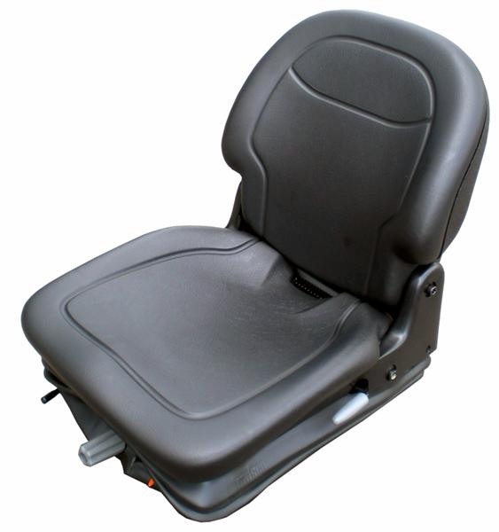 GRAY SEAT CUSHION ASSEMBLY FOR MILSCO CR100 SUSPENSION SEATS USED