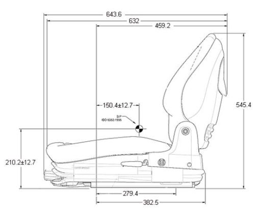 Thwaites Dumper Seat