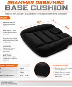 Alternative view of Grammer DS85/H90 base cushion