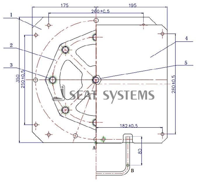Seat Swivel MOTORHOME - CAMPERVAN