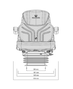 Alternative view of Maximo Comfort Seat - MSG95G/731