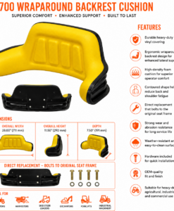 Alternative view of W700 Wraparound Backrest