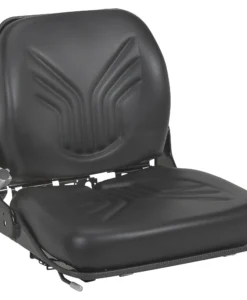 Alternative view of Grammer forklift seat with switch
