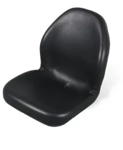 High back mower seat