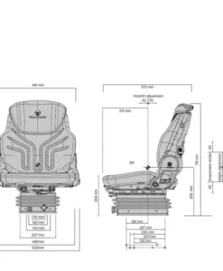 Alternative view of GRAMMER Compact Basic MSG83/721