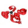 Static 4-point seat belt -