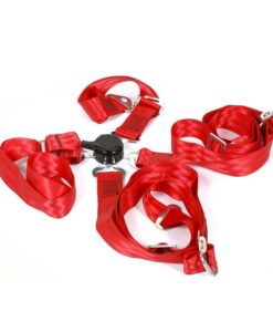 Static 4-point seat belt -