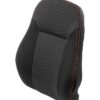Back cushion fabric trim for C7 seat upper