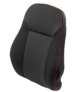Back cushion fabric trim for C7 seat upper