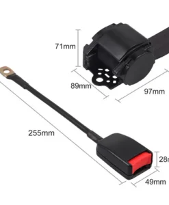 Alternative view of MAN Truck 3 Point Seat Belt Kit