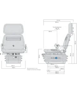Alternative view of Grammer Compact Basic XS/PVC