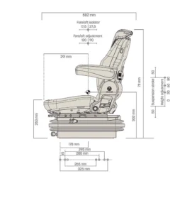 Alternative view of Grammer Maximo Basic MSG85/721