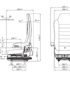 Alternative view of Supreme Air Truck Seat