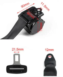 Alternative view of VW / Volkswagon T1 T2 T3 T4 LT 3 Point Seat belt