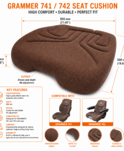 Alternative view of GRAMMER fabric base 741