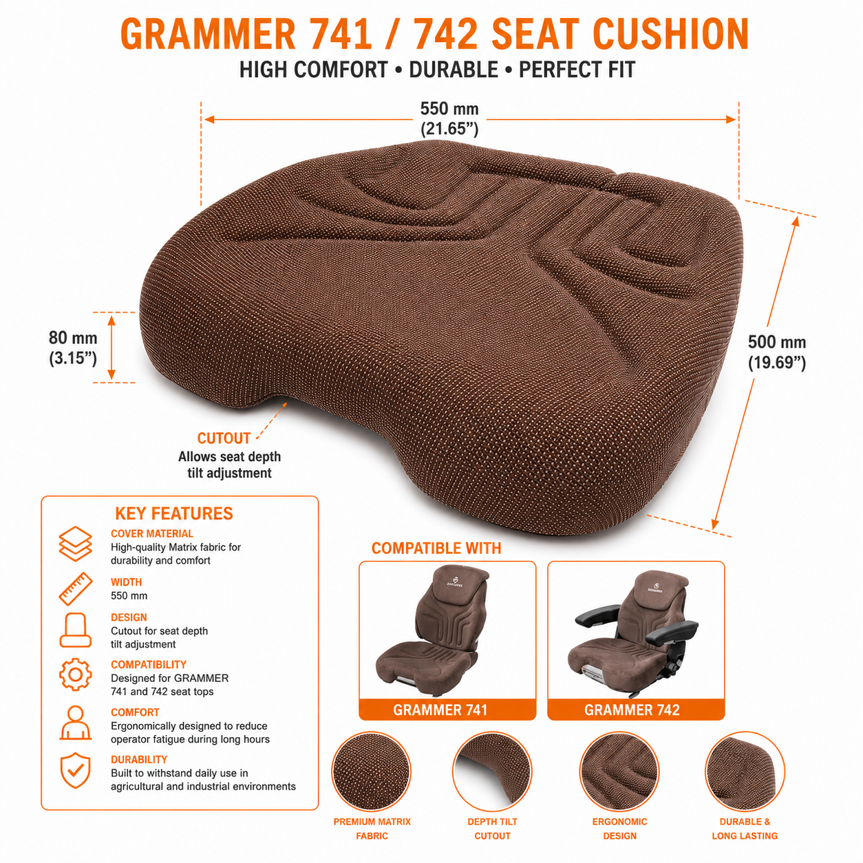 GRAMMER fabric base 741 - Image 2