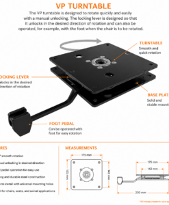 Alternative view of TURNTABLE V-97